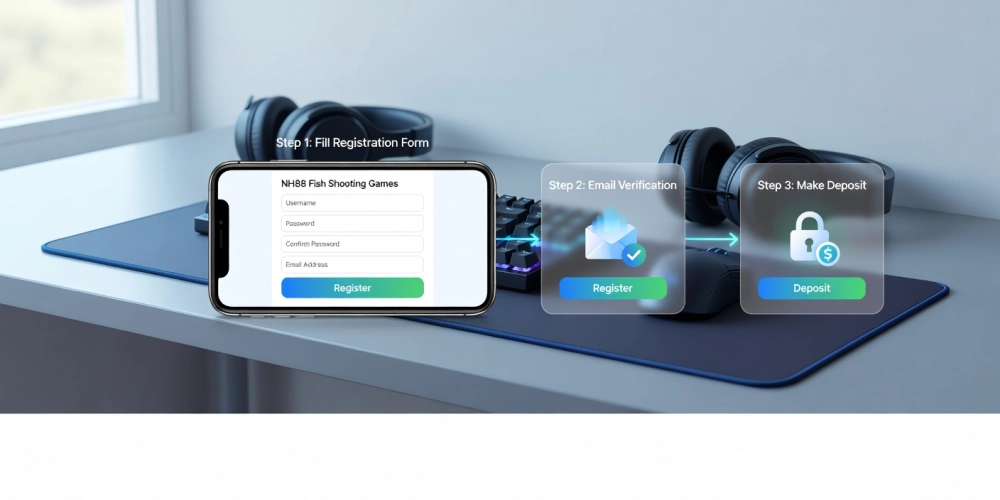 Hướng dẫn đăng ký bắn cá vui nh88 nhanh chóng từ A đến Z cho người mới