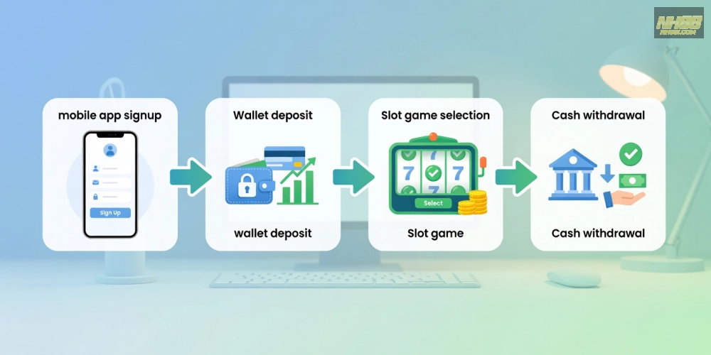Hướng dẫn từng bước đăng ký và chơi game nổ hũ rút tiền mặt trên NH88 đơn giản
