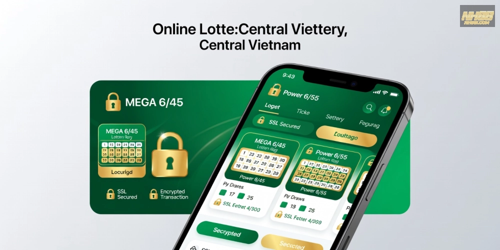 Minh họa giao diện cá cược xổ số miền trung nh88 uy tín trên nền tảng hàng đầu