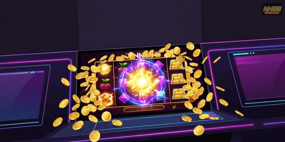 Hình minh họa cơ bản về trò chơi nổ hũ nh88 trên nền tảng trực tuyến