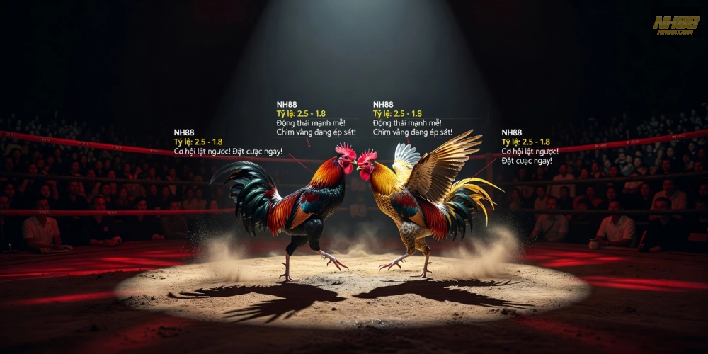Trực tiếp trận đá gà hấp dẫn tại Manila trên NH88 với hình ảnh sắc nét